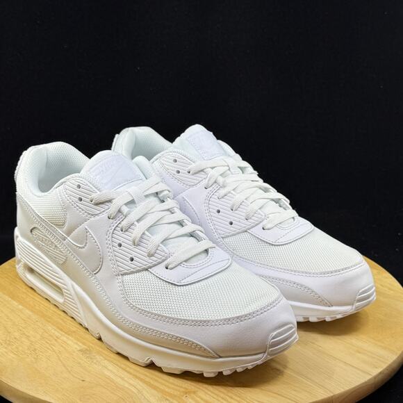 Nike Air Max 90 Recraft Triple White (CN8490 100) Men\'s Size 12.5 Sneaker main image 6